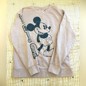 Disney Parks crewneck sweatshirt